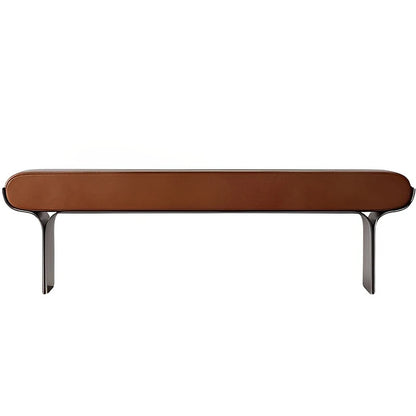 Modern Hotel Bedroom Sofa Bench Bed End Stool Living Room Comfortable Leather Shoe Stool Upholstered Bench