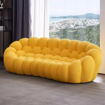 Roll Packed Compressed Contemporary Velvet Sectional Sofa Set Sponge Modular Villa Apartment Hotel Mall Use Manufacturer Direct