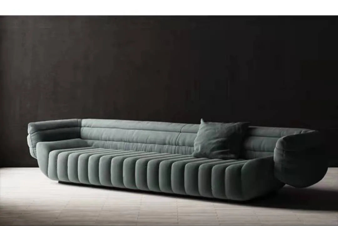 Italian Postmodern Fabric Sofa Designer Nordic Large Apartment Sofa Villa High-end Living Room