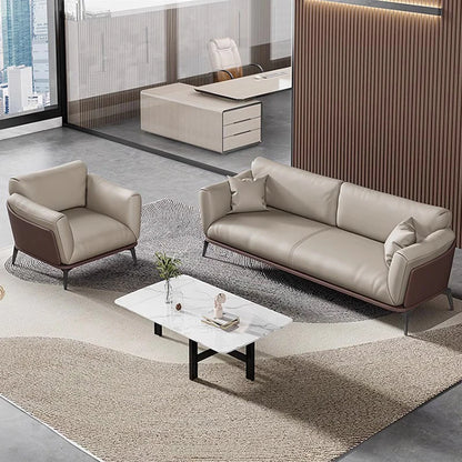 High Quality Luxury Modern Sectional Synthetic Leather Modular Sofa Bed 3 Pieces Selection Chinese Office Home Apartment School