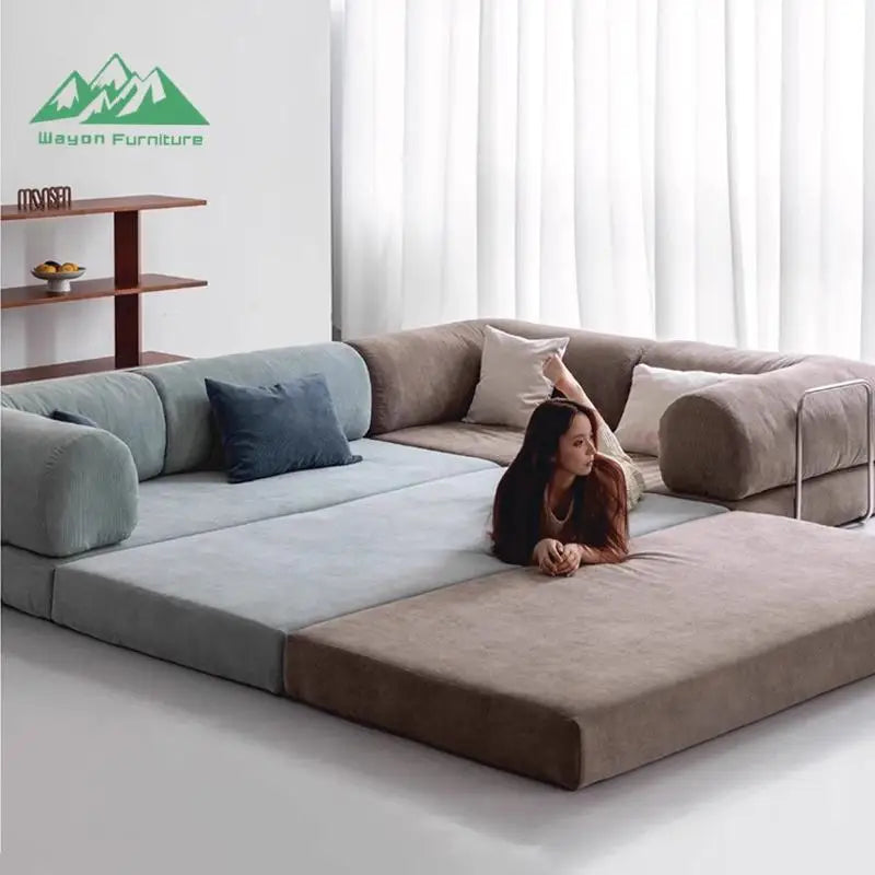 Wayon Nordic Style Minimalist Furniture Space Saving Compressed Sofa for Boutique Hotel Use