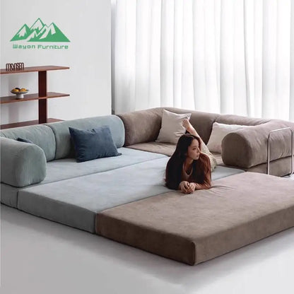 Wayon Nordic Style Minimalist Furniture Space Saving Compressed Sofa for Boutique Hotel Use