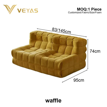 Hot Sales 2026 Temuu Contemporary Italy Modular Two Seat Sectional Sofa for Villa Use Vacuum Compressed Air Wholesale Vendors