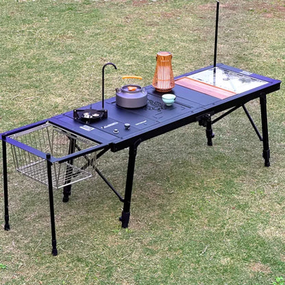 Igt Modern Aluminum Alloy Tactical Table Panel Multi-Function Modular Folding Metal Outdoor Furniture for Kitchen Warehouse
