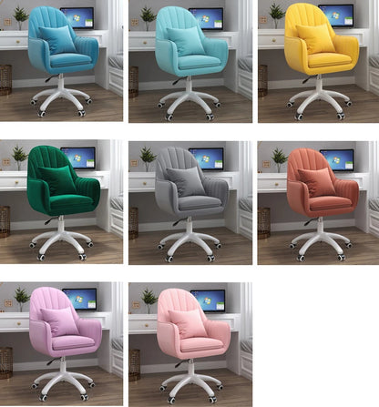 Executive Dormitory Lift Swivel Computer Chair Home Hotel Backrest Office Chairs Study Learning Bedroom Casual Makeup Chair