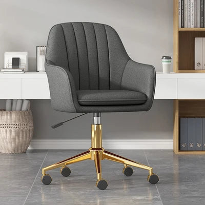 Light Luxury Home Bedroom Comfortable Computer Chair Lift Rotating Anchor Makeup Chair