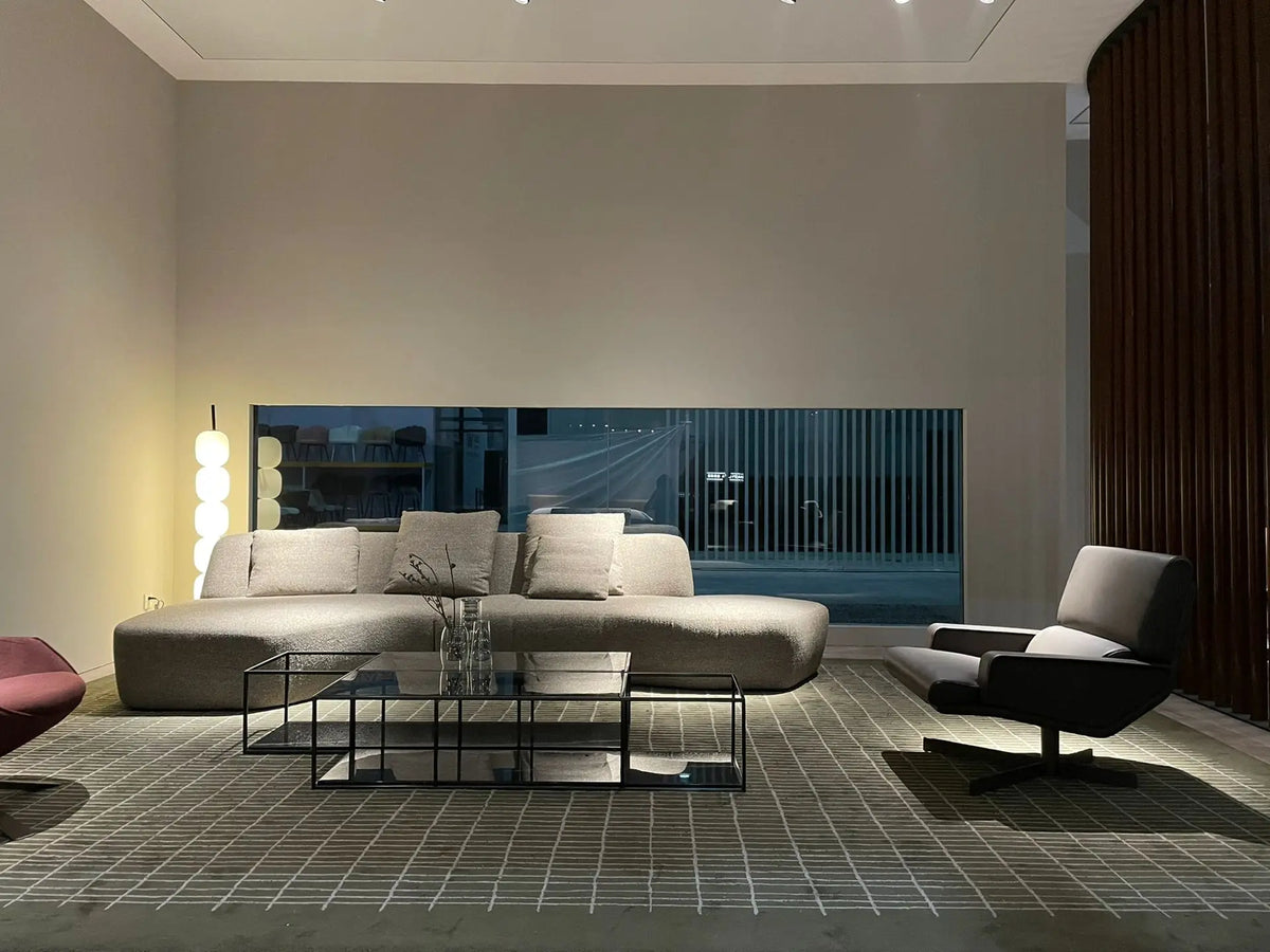 Luxury Modern Round Coffee Table Sets Hotel Center Tables Frame Combination Coffee Table Living Room Metal With Glass 1 Piece