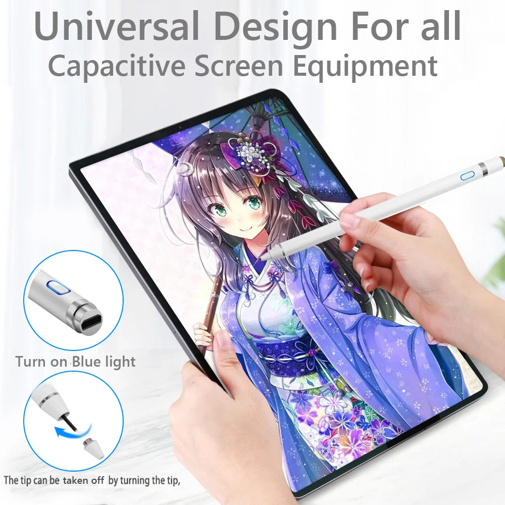 Universal Stylus Pen for Honor Pad 9 12.1 X8 10.1 X9 11.5inch X8 Lite 9.7 V8 Pro 8 12 for MagicPad 13inch 2023 Active Pen Touch