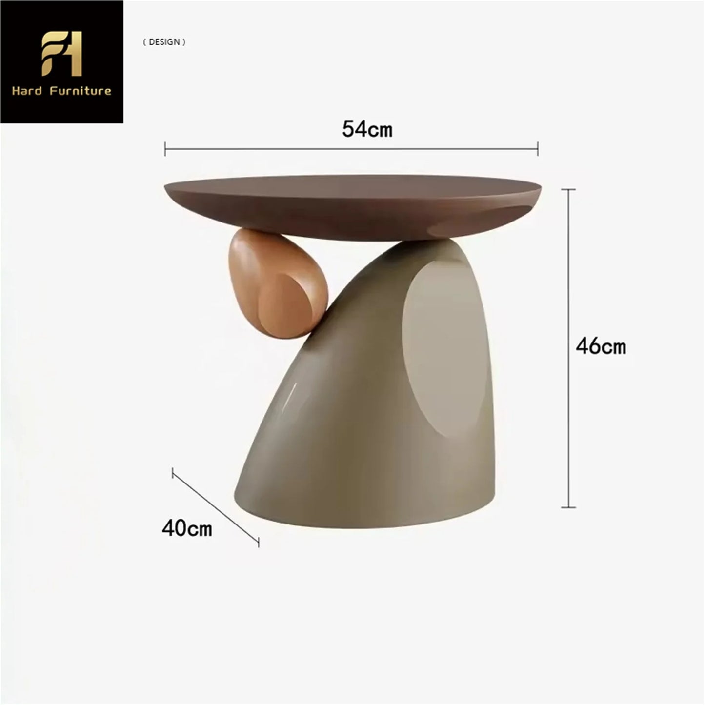 Modern Simple Resin Coffee Table Ins Design Interior Furniture for Home Office Living Room for Hotels Villas Decoration