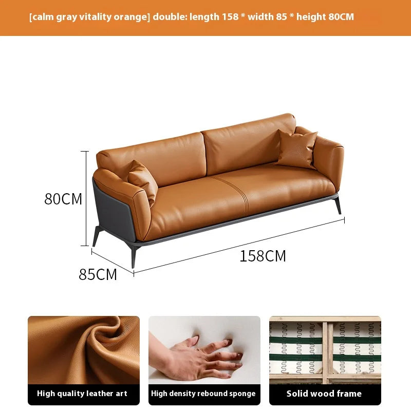 High Quality Luxury Modern Sectional Synthetic Leather Modular Sofa Bed 3 Pieces Selection Chinese Office Home Apartment School