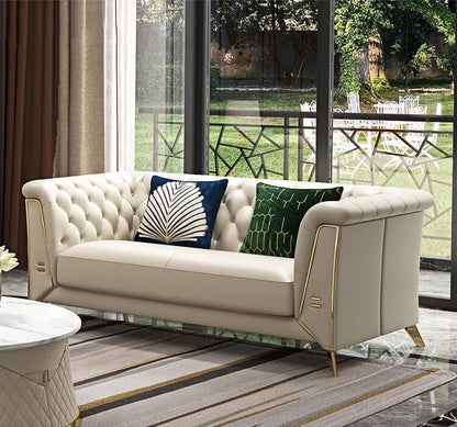 American Sofa Combination Living Room Modern Simple Light Luxury Three People Sofa