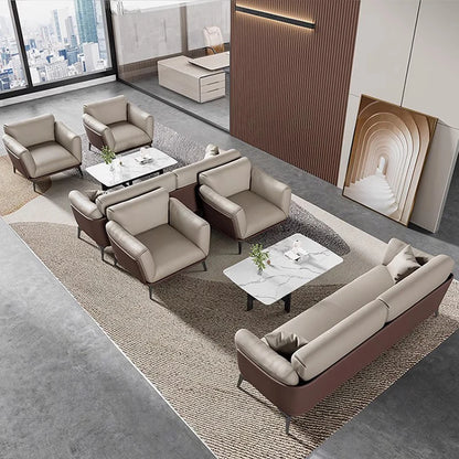 High Quality Luxury Modern Sectional Synthetic Leather Modular Sofa Bed 3 Pieces Selection Chinese Office Home Apartment School