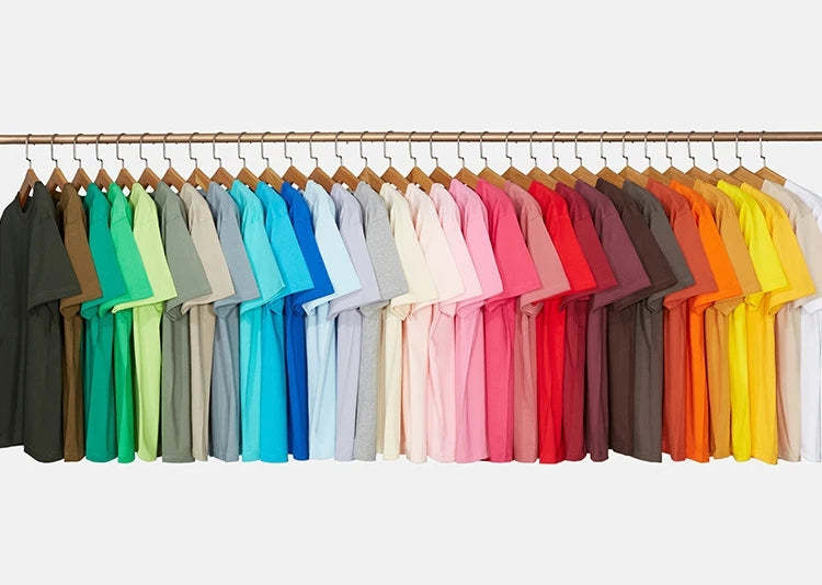 Wholesale Custom Oversized Plain Logo White T-shirts in Bulk Mens Blank T Shirt Unisex 100% Organic Pima Cotton Bulk Tshirts