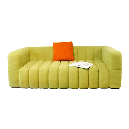 Modern Sofa, Living Room with a 3-seater L-shaped Sofa Set, Featuring a Modern Deep-seat Sofa with a Movable Ottoman