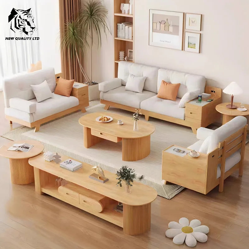 Customized Stock Modern European Eco-Friendly Wood TV Stand Cabinet Storage Ready Ship Home Furniture for Living Room Bedroom