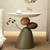 Modern Simple Resin Coffee Table Ins Design Interior Furniture for Home Office Living Room for Hotels Villas Decoration