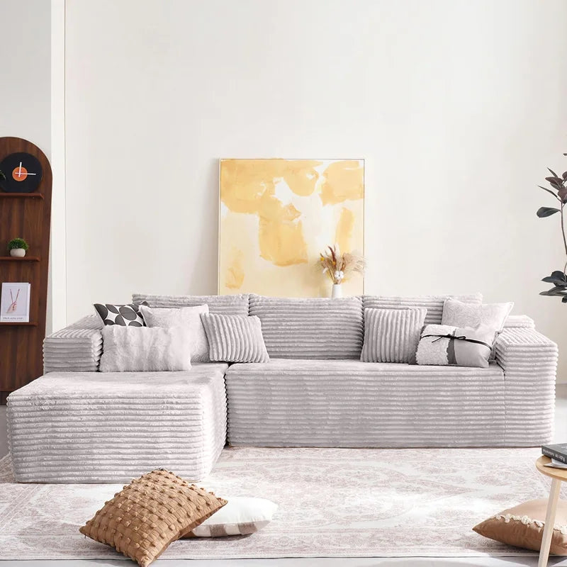 YILISTAR Modern Living Room Sofa Set Design Modern Sofa Set Furniture Home Furniture L Shape Living Room Sofa