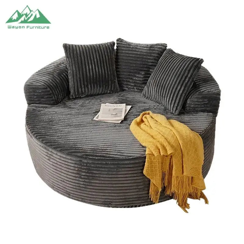 Wayon Nordic Style Tatami Convertible Sofa Bed Set High Density Foam Eco-Friendly for Apartment Living Rooms Villa Leisure