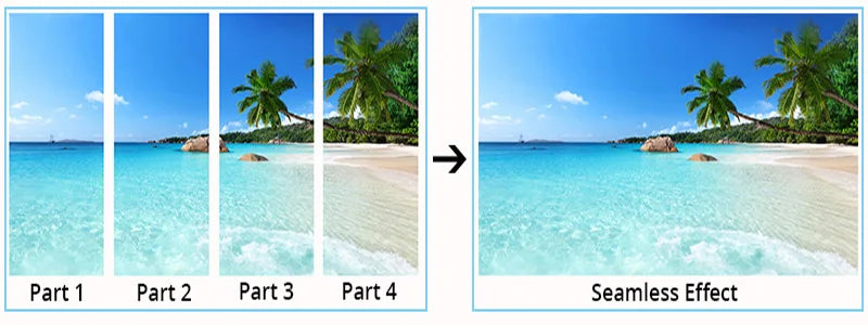 MU8844 Modern high-end golden gilded rock plate TV sofa background wall paper mural