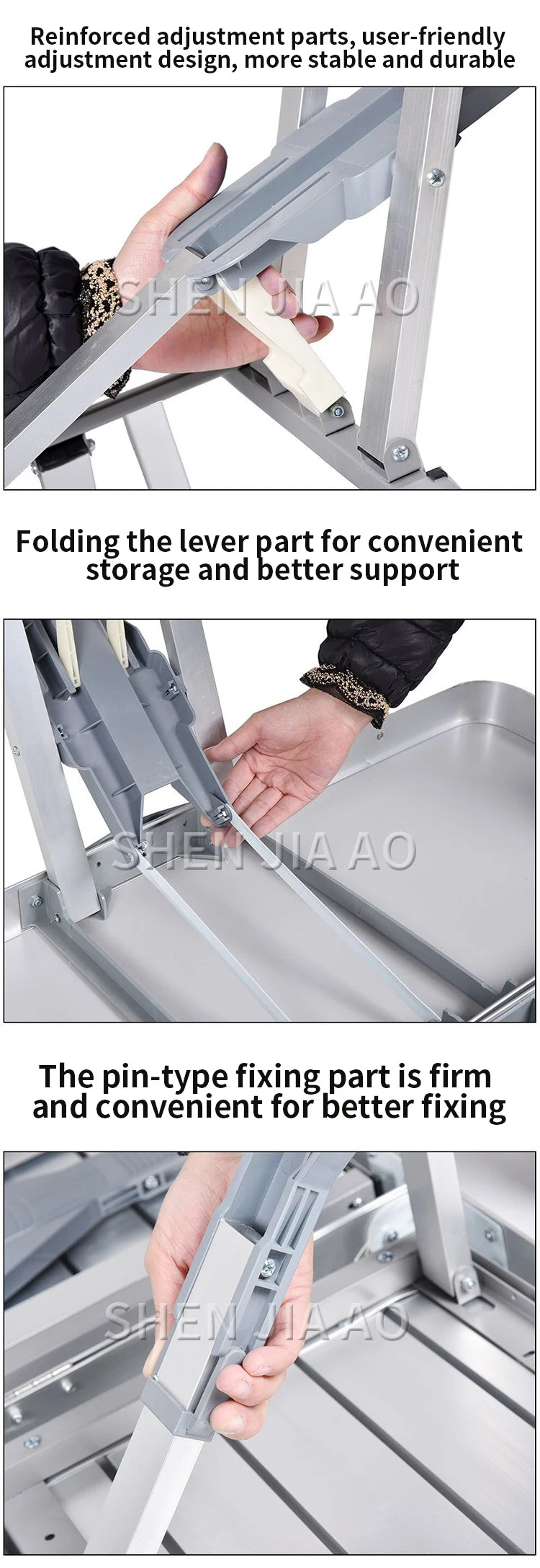 Outdoor Folding Table Aluminum Alloy Piece Table Portable Table And Chair Camping  Picnic Portable Combination Table And Chair