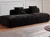 L-shaped Corner Set Noble Consort Combination Chenier Modern Style Straight Row Sponge Filled Fabric Sofa