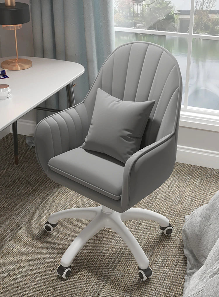 Executive Dormitory Lift Swivel Computer Chair Home Hotel Backrest Office Chairs Study Learning Bedroom Casual Makeup Chair