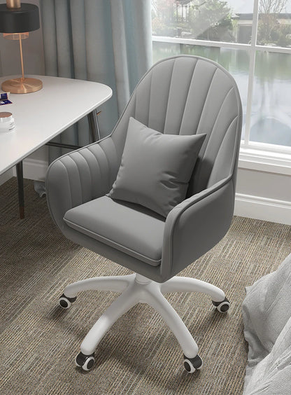 Executive Dormitory Lift Swivel Computer Chair Home Hotel Backrest Office Chairs Study Learning Bedroom Casual Makeup Chair