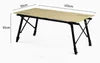 Lightweight Outdoor Furniture Portable Beach Picnic Camping Folding Table Three-piece Aluminum Alloy Plate Adjustable Height