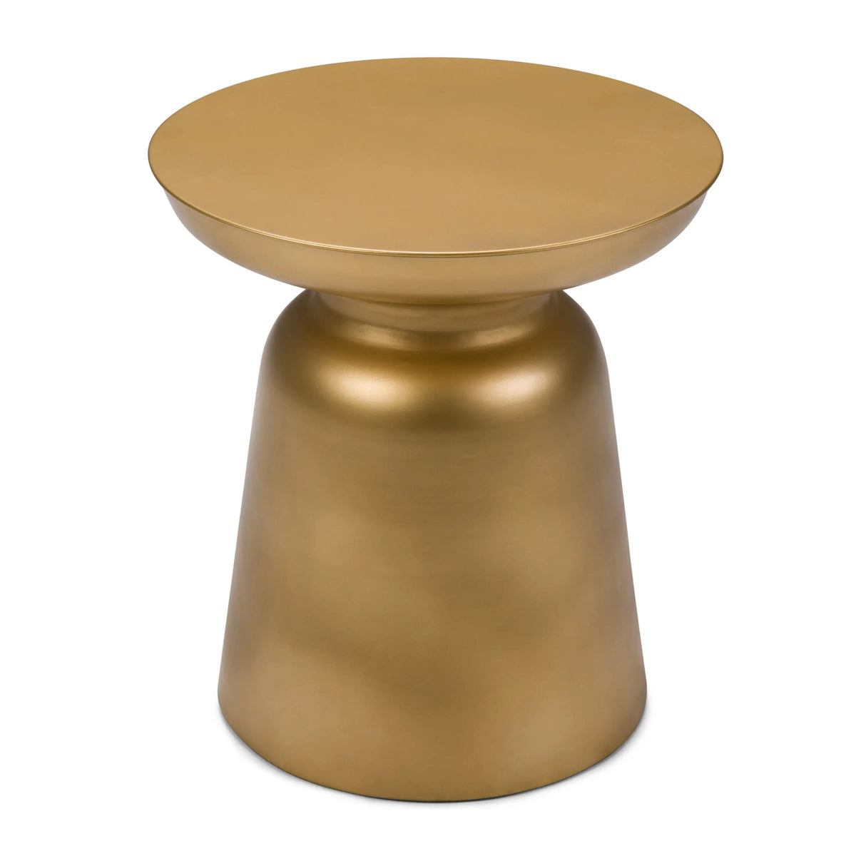 DB Toby Gold Metal Accent Table for Office Decor & Accessories