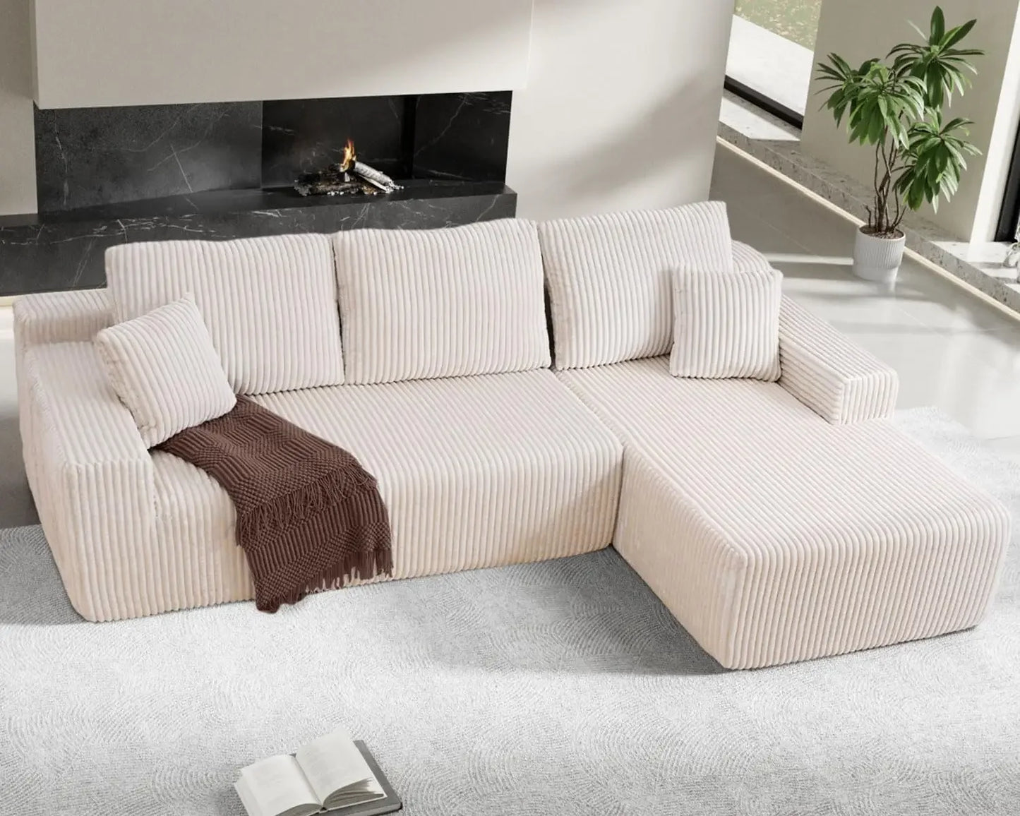 USA Trending Products Low Minimum Order Quantity Reclining Upholstered Modern Sectional L Shaped Sofa Compressed Packed Saving