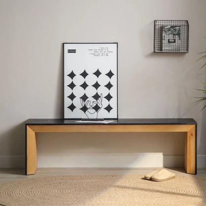 59in Modern Wood Console Table , Entryway Table, Sofa Table   - Rustic & Contemporary Design