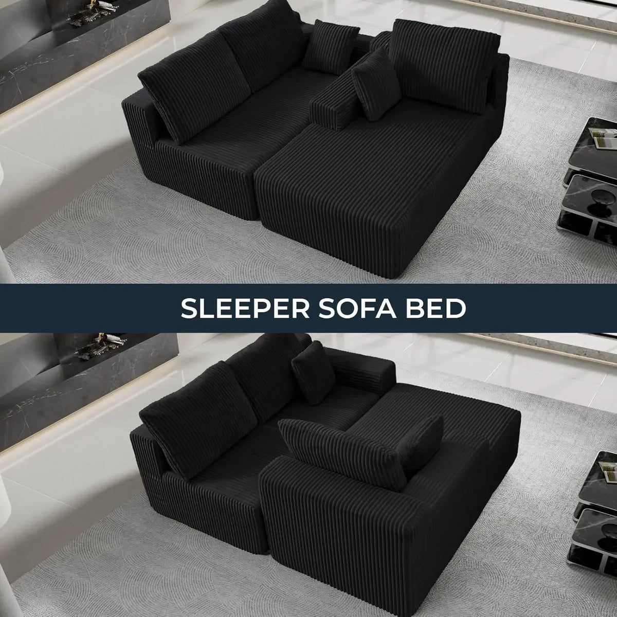 USA Trending Products Low Minimum Order Quantity Reclining Upholstered Modern Sectional L Shaped Sofa Compressed Packed Saving