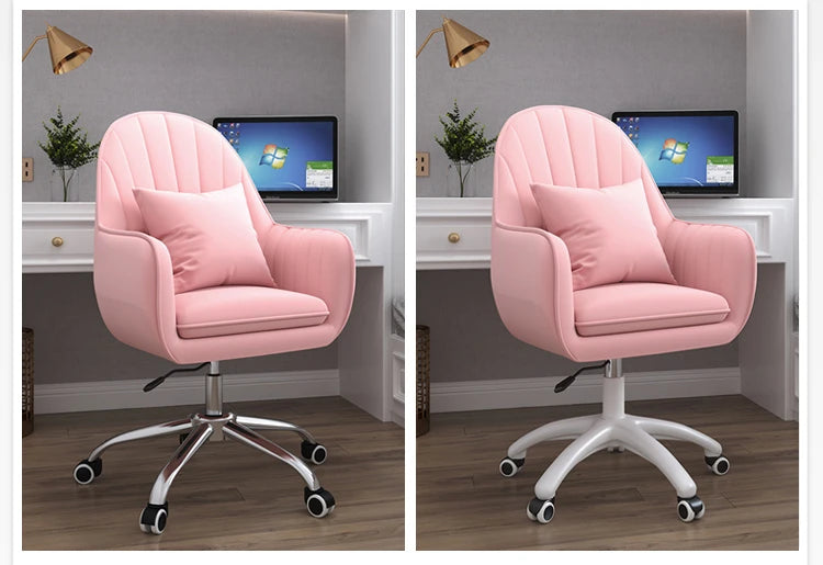 Executive Dormitory Lift Swivel Computer Chair Home Hotel Backrest Office Chairs Study Learning Bedroom Casual Makeup Chair