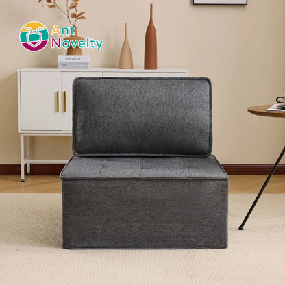 Modern Extendable Convertible Sofa with Storage One Seat for Living Room Bedroom Guest Room or Children's Room