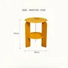 Kinno Iron Furniture Double Nordic Home Living Room Small Coffee Table Modern Family Bedroom Headboard Round Cabinet