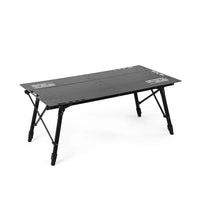 Lightweight Outdoor Furniture Portable Beach Picnic Camping Folding Table Three-piece Aluminum Alloy Plate Adjustable Height