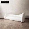 Modern Design Creativity  Fabric Moon Multi Person Backrest Leisure Sofa Living Room Hotel Villa