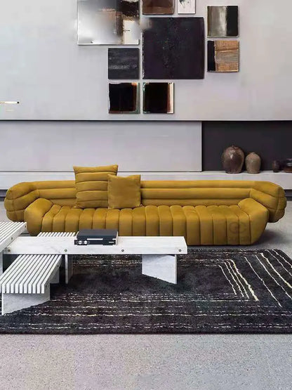 Italian Postmodern Fabric Sofa Designer Nordic Large Apartment Sofa Villa High-end Living Room