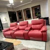 Lurxuy Multi-Function Electric 3 2 1 Sofa Set Modern Home Theater Leather Sofa Smart Living Room Sofa Furniture Set