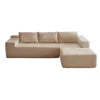 Best-Selling Convertible Tufted L-Shaped Modular Fabric Sofa with Modern Design for Living Room-Flexible Combination Sofa Set