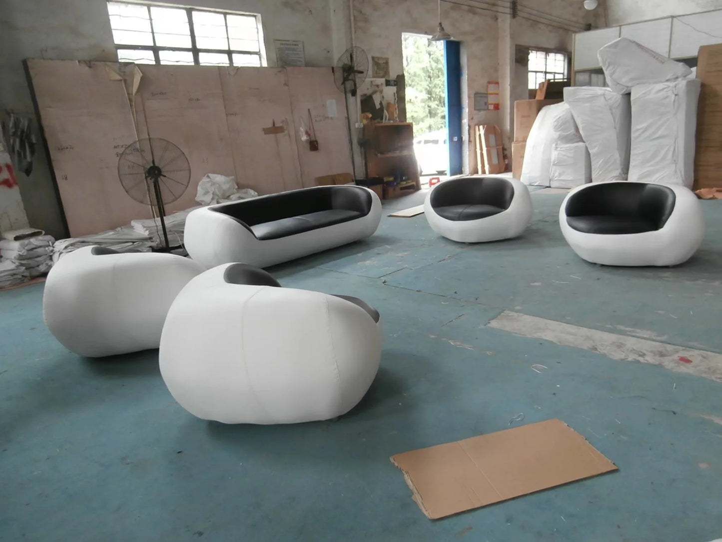 Modern design furniture sofa lounge nut circle curved sofa couch white modern sofas