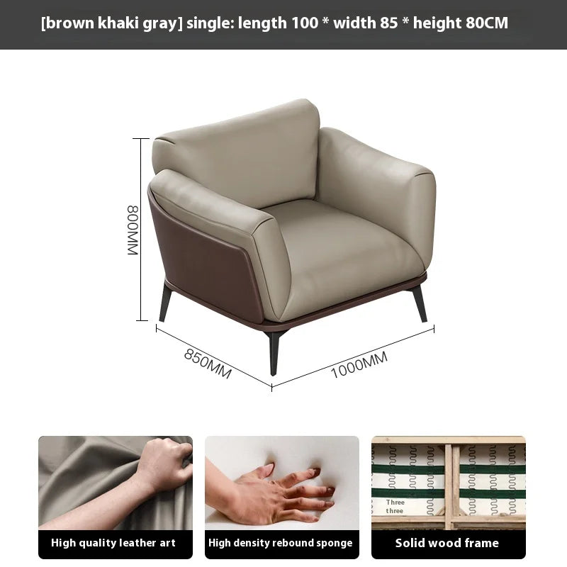 High Quality Luxury Modern Sectional Synthetic Leather Modular Sofa Bed 3 Pieces Selection Chinese Office Home Apartment School