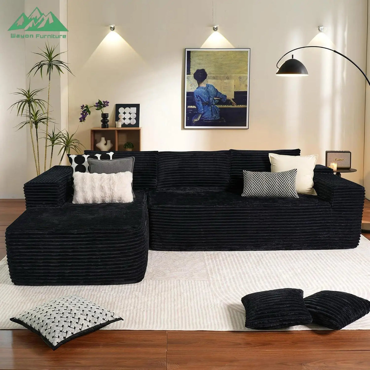Factory Direct Modular Sofa in a Box High Resilience Foam Set for Modern Home Office