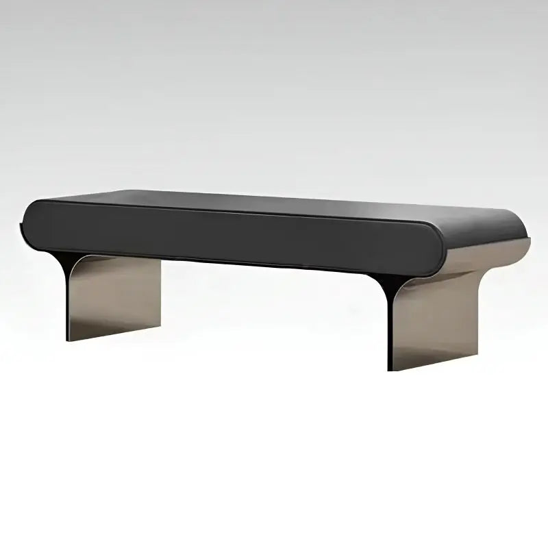Modern Hotel Bedroom Sofa Bench Bed End Stool Living Room Comfortable Leather Shoe Stool Upholstered Bench