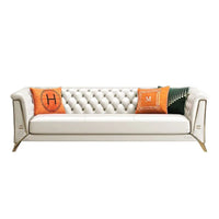American Sofa Combination Living Room Modern Simple Light Luxury Three People Sofa