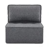 Modern Extendable Convertible Sofa with Storage One Seat for Living Room Bedroom Guest Room or Children's Room