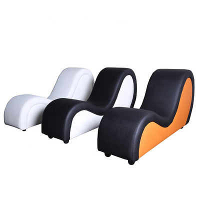 Hotel Bedroom Couple Lounge Chaise Sofa, Casual Reclining Love Seat, Modern Intimacy Chair for Couples