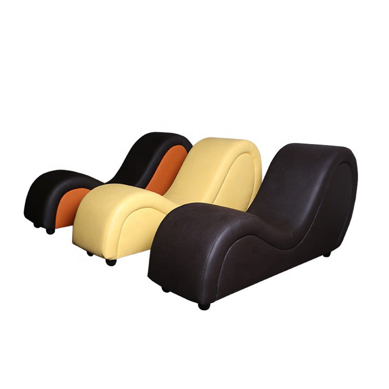 Hotel Bedroom Couple Lounge Chaise Sofa, Casual Reclining Love Seat, Modern Intimacy Chair for Couples