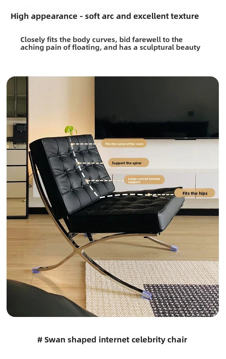 Nordic Luxury Living Room Chairs Armchair Makeup Floor Living Room Chairs Leather Designer Cadeiras De Sala De Estar Furniture