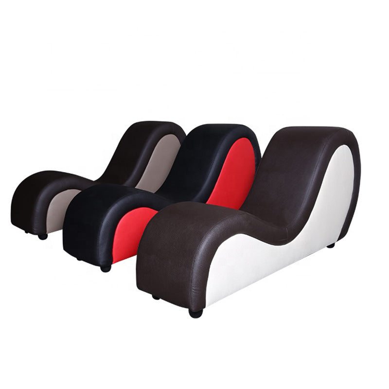 Hotel Bedroom Couple Lounge Chaise Sofa, Casual Reclining Love Seat, Modern Intimacy Chair for Couples